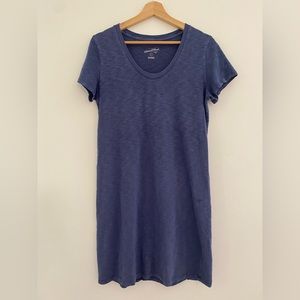 Universal Thread Women’s T-Shirt Dress Navy Blue Size S